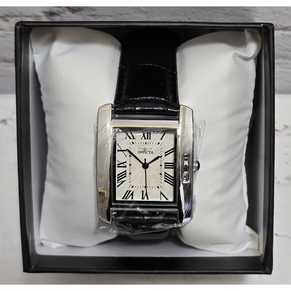 Invicta Celestial Women's Watch 30mm Silver Tone Black Strap 70302 Brand New